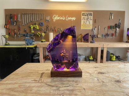 GloriasLamps - Music Legend Resin Lamps